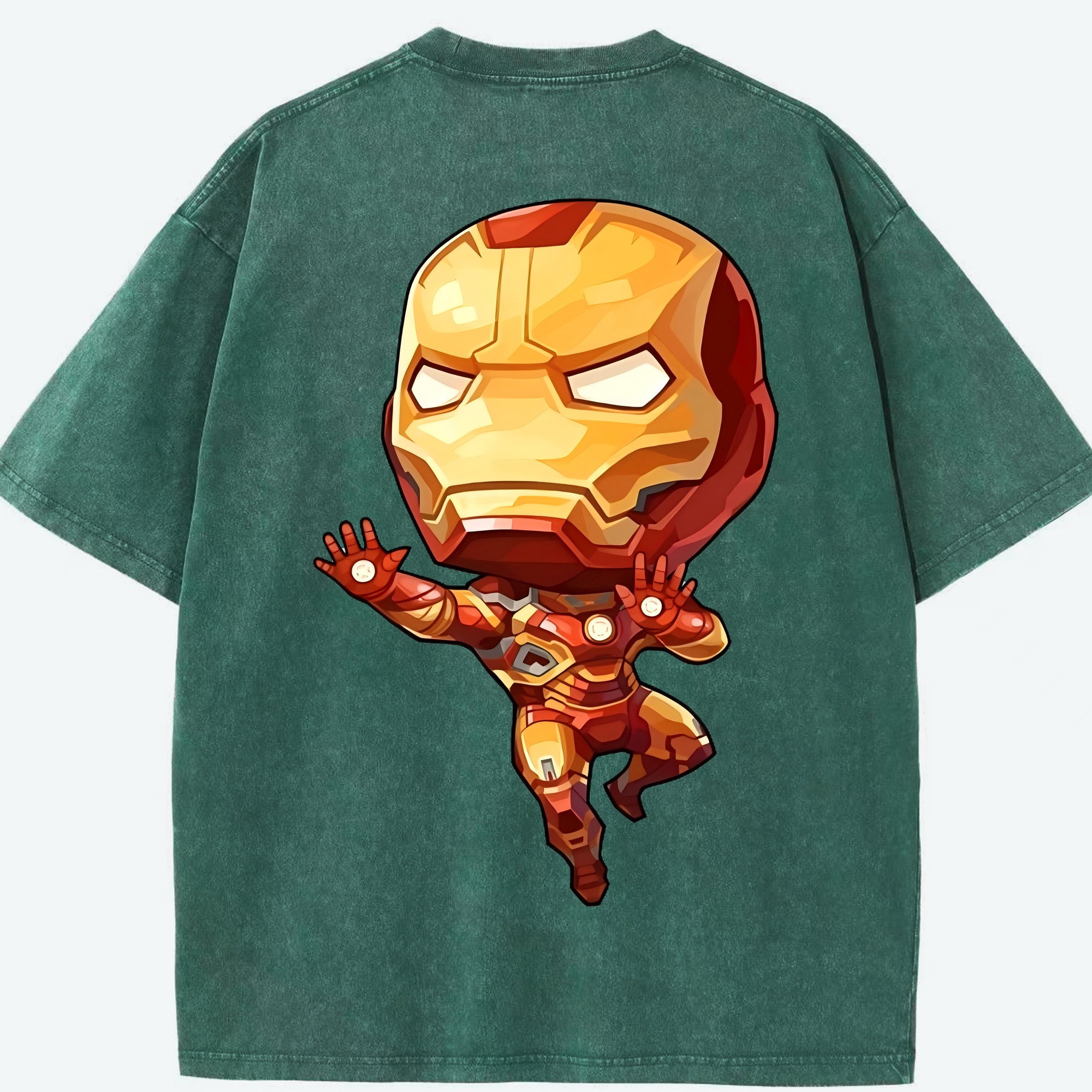 （画像用） アベンジャーズ The Avengers 綿100% ヴィンテージ風 半袖Tシャツ（背面プリント）